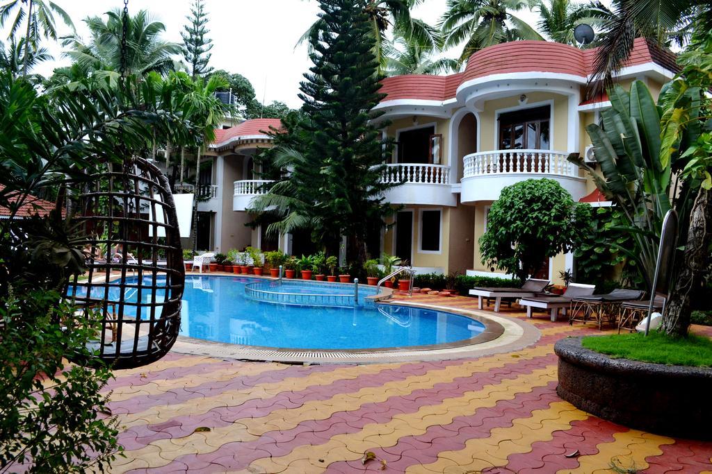 Naga Cottages Morjim Esterno foto