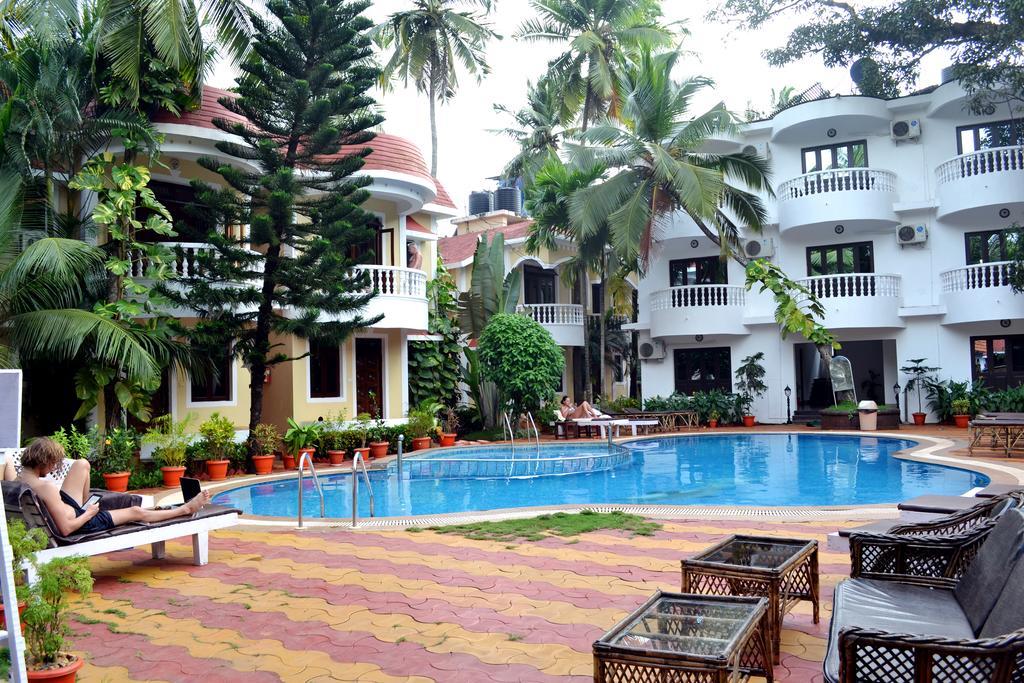 Naga Cottages Morjim Esterno foto